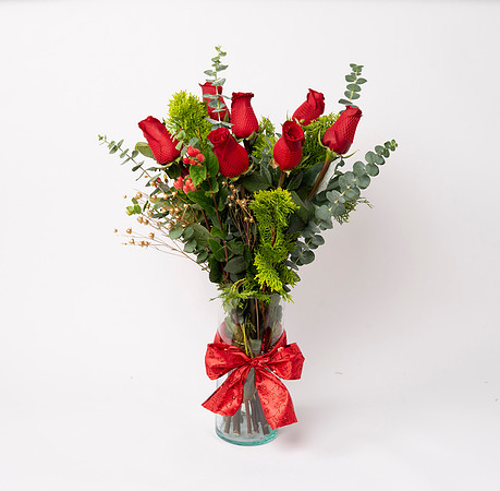 JARRON 7 ROSAS