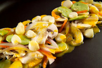 ceviche de  chappiñones