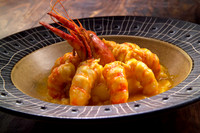 ceviche caliente de camorones