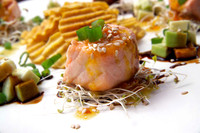 ceviche oriental de salmon@